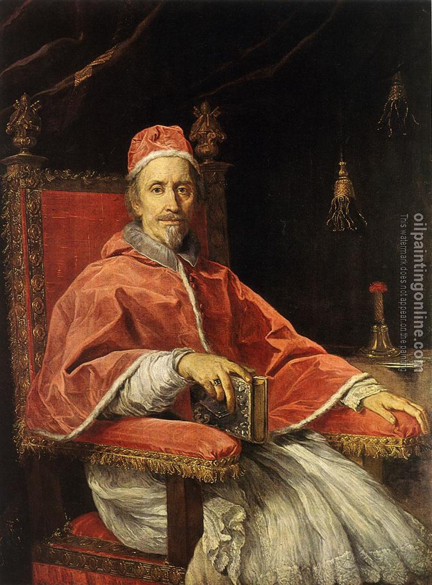 Maratta, Carlo - Portrait of Pope Clement IX